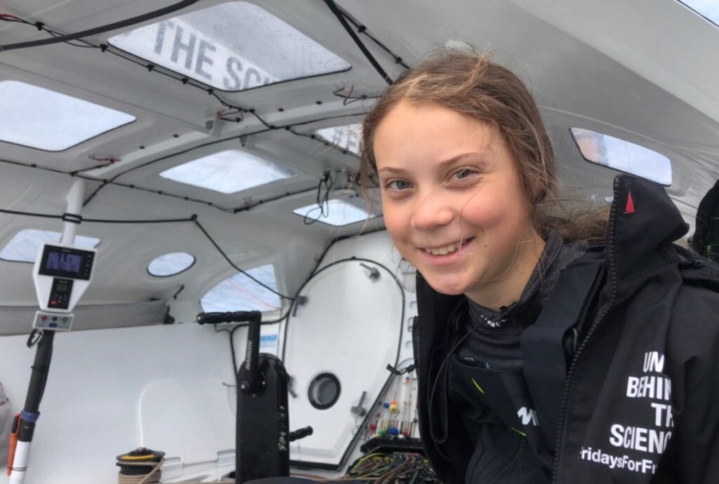 Greta Thunberg @ Malizia 15 agosto 2019