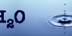 H2O gota de agua